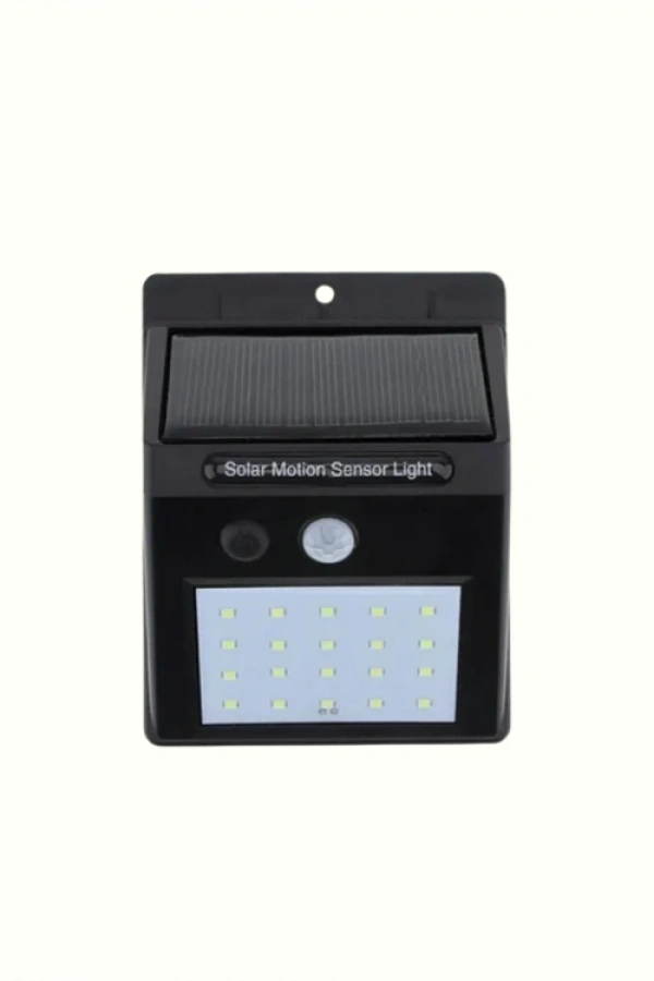 Hareket Sensörlü Solar Lamba | 120° Algılama Açısı, 3-4 Metre Mesafe, Suya Dayanıklı LED