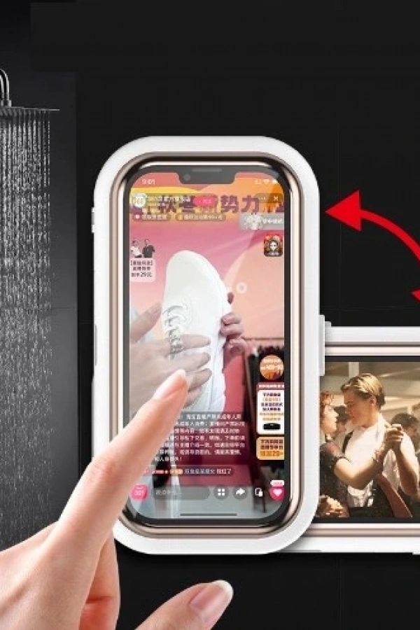 Hareketli Su Geçirmez Telefon Tutucu Stand
