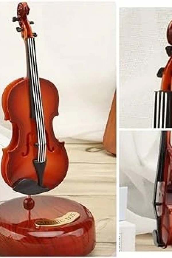 Hareketli Violin Müzik Kutusu