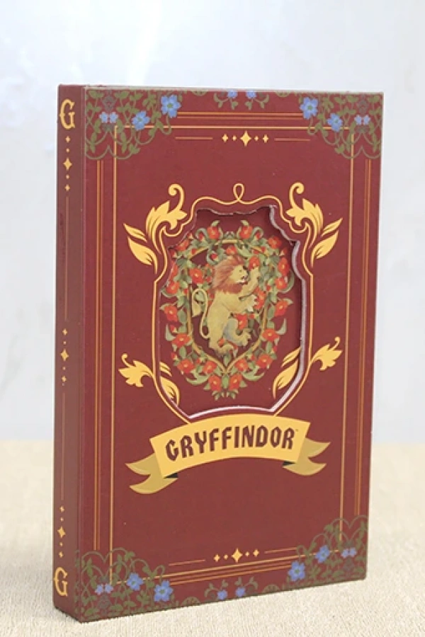 Harry Potter Gryffindor Deri Defter