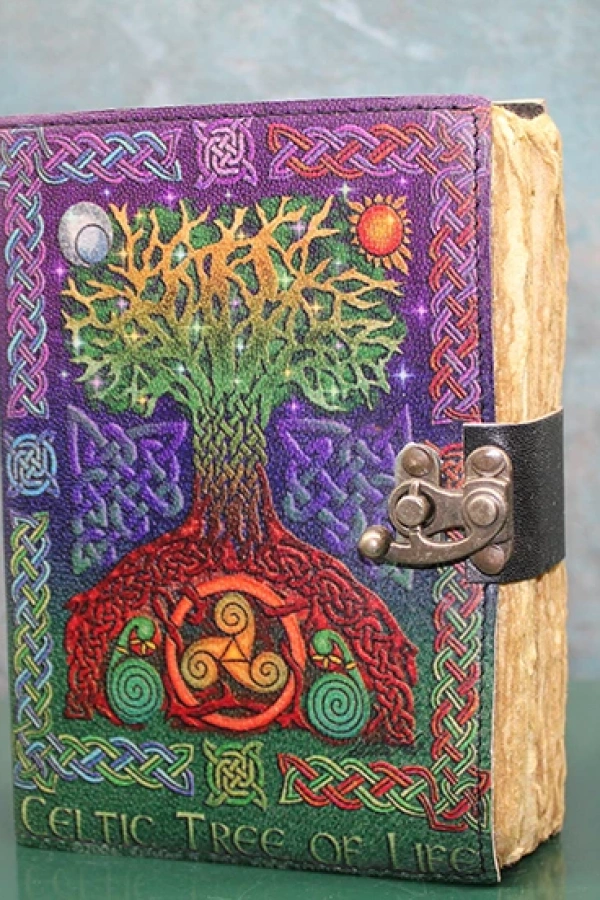 Hayat Ağacı Deri Defter Model 1