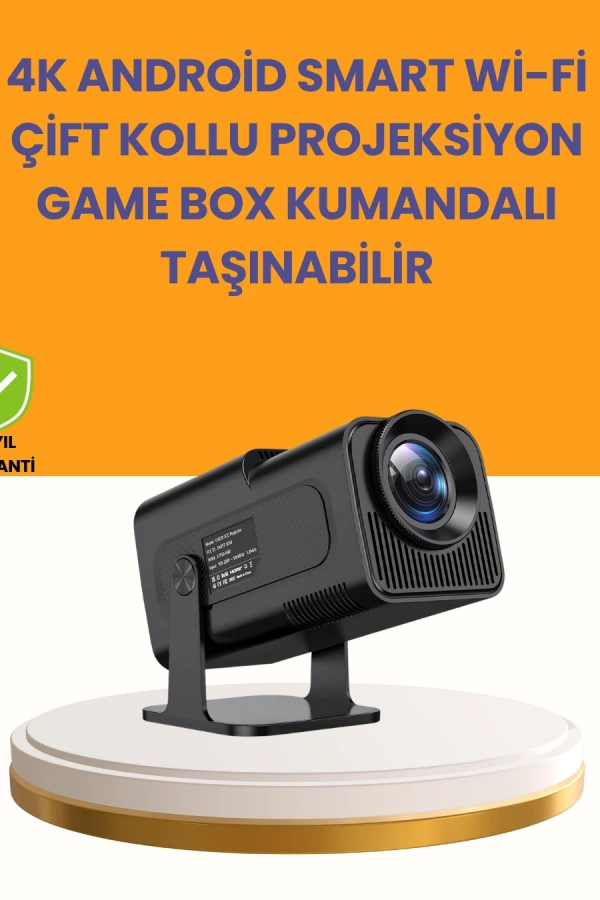 HCS350pro 1080P Full HD Taşınabilir Android Projektör
