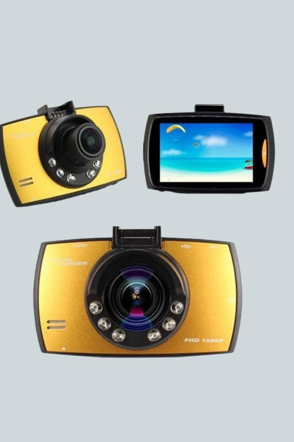 HD Araç Kamerası 2.7 İnç Ekran G Sensor Destekli