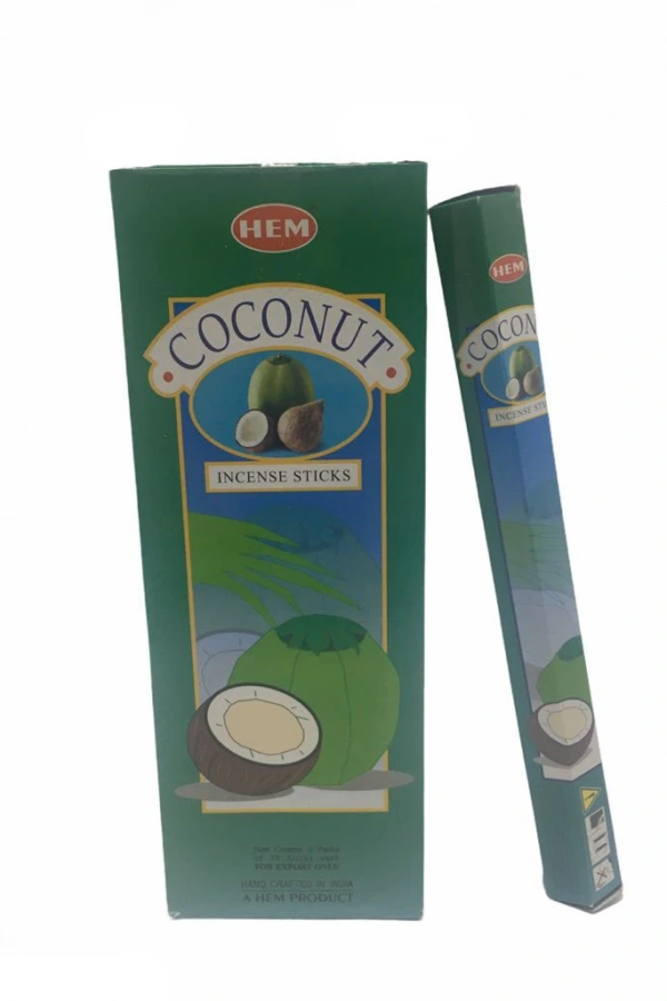 Hem Coconut  Aromalı Çubuk Tütsü