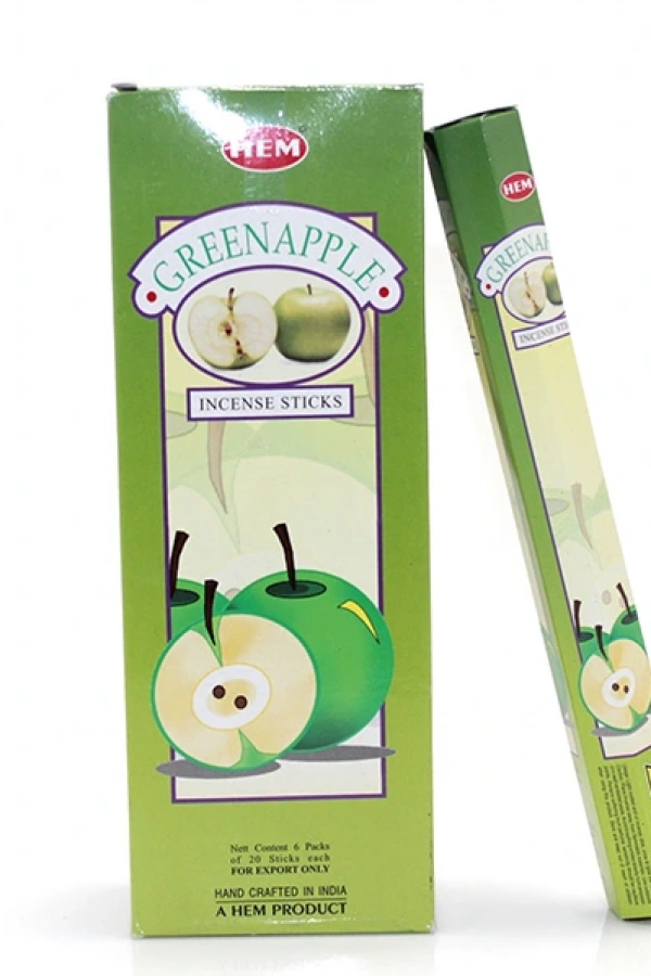 Hem Green Apple Aromalı Çubuk Tütsü