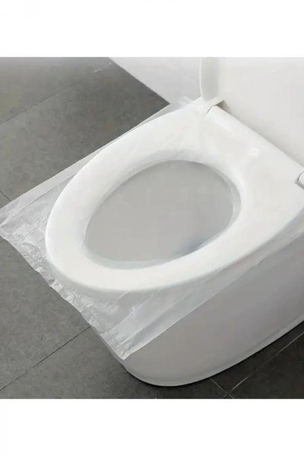 Hijyenik Tek Kullanımlık Klozet Kapağı Poşeti 200 Adet