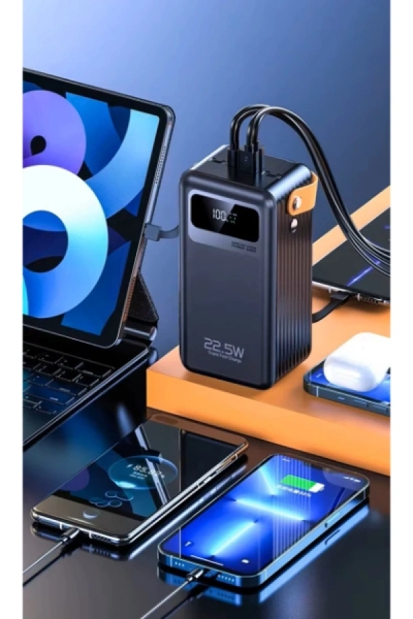 Hızlı Şarj Özellikli 60.000 mAh Powerbank