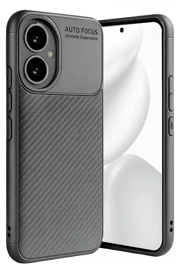 Honor 400 Kılıf Auto Focus Karbon Kapak - Gri