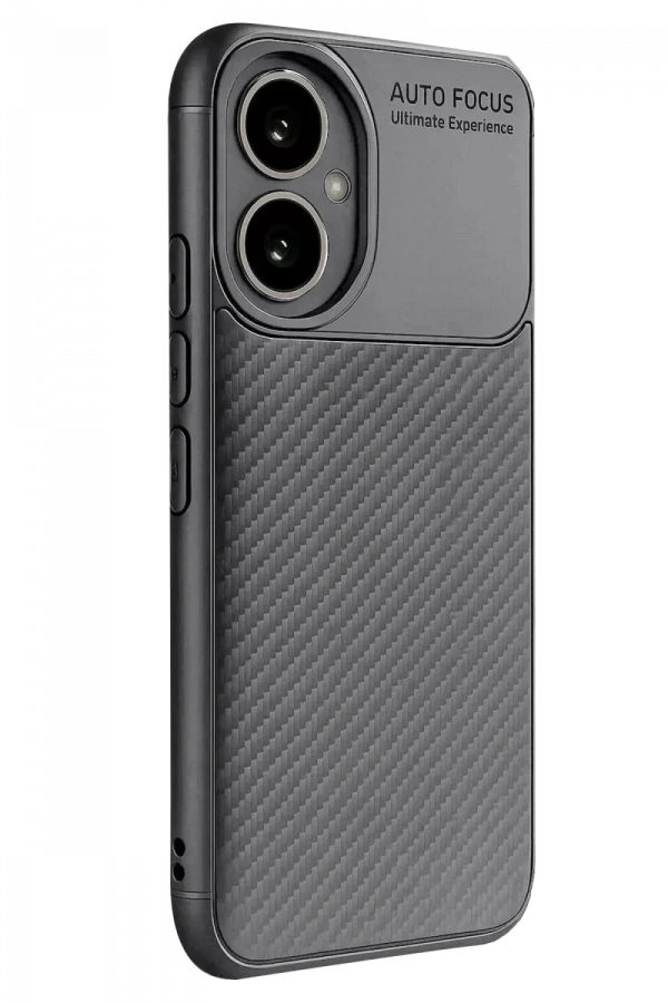 Honor 400 Kılıf Auto Focus Karbon Kapak - Gri