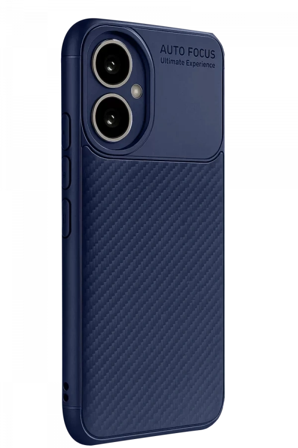 Honor 400 Kılıf Auto Focus Karbon Kapak - Lacivert
