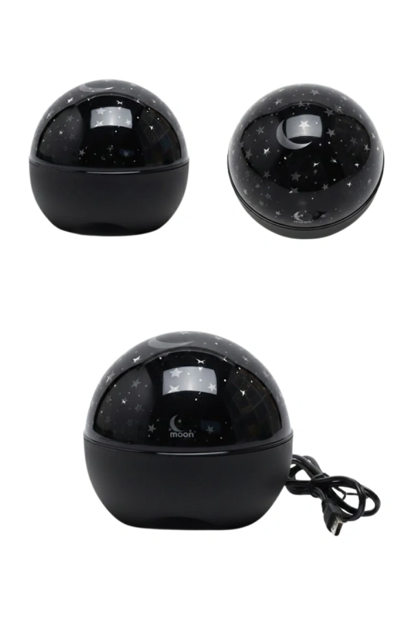 Hoparlörlü Yıldız Projektör Oda Lambası