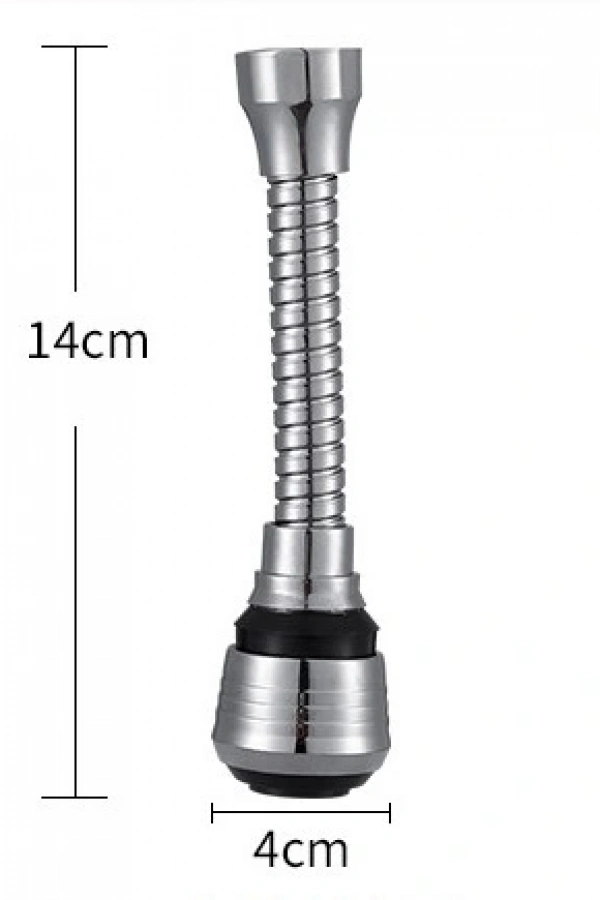 Hortumlu Esnek Su Tasarruflu 2 Modlu Musluk Başlığı