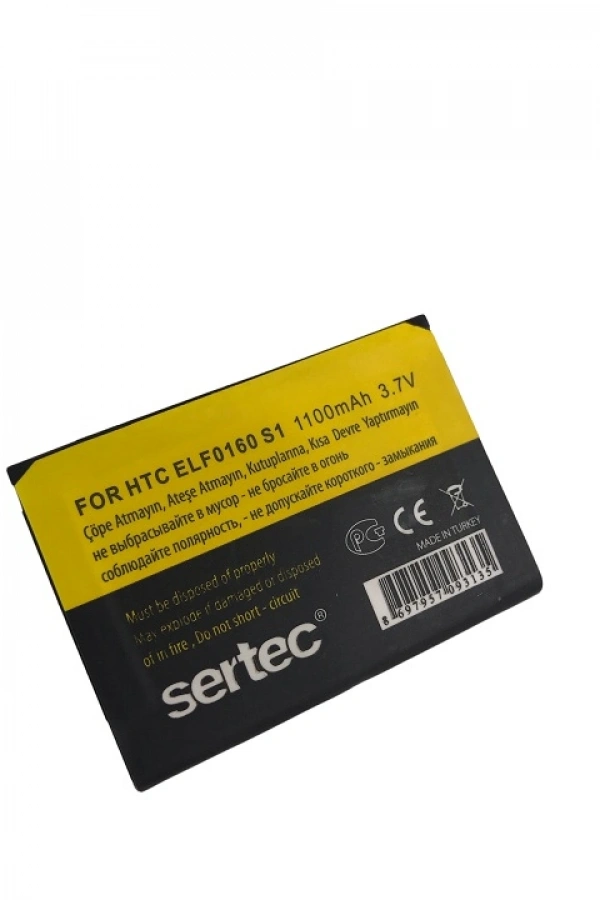 SERTEC - HTC   S1 Touch Elf 100 / ELF0160 Uyumlu Batarya