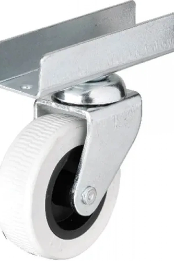 Hts 323 - 50x20 mm Gri Uzun U Tablalı Teker 4 Adet