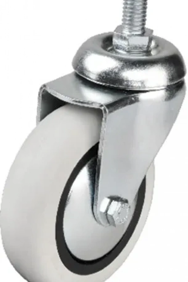 Hts 352 - 75x25 mm PVC Makaralı Vidalı Teker 4 Adet
