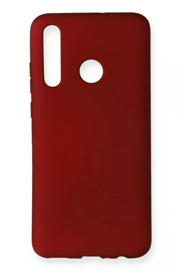 Huawei Honor 20 Lite Kılıf First Silikon - Bordo