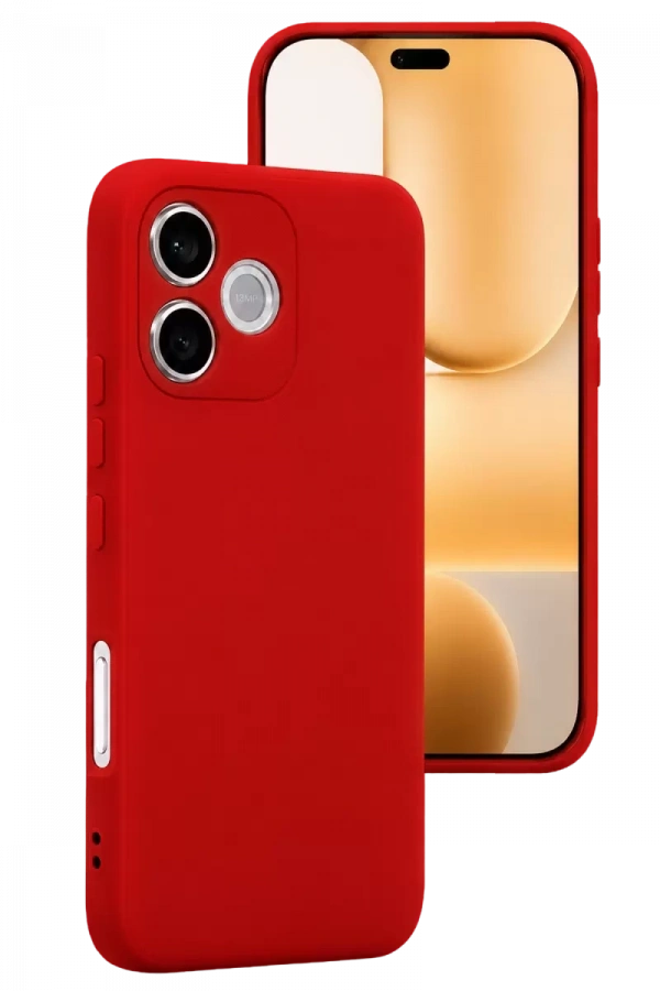 Huawei Honor 600 Lite First Silikon - Kırmızı