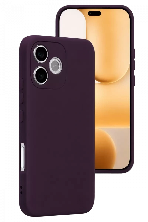 Huawei Honor 600 Lite First Silikon - Mürdüm