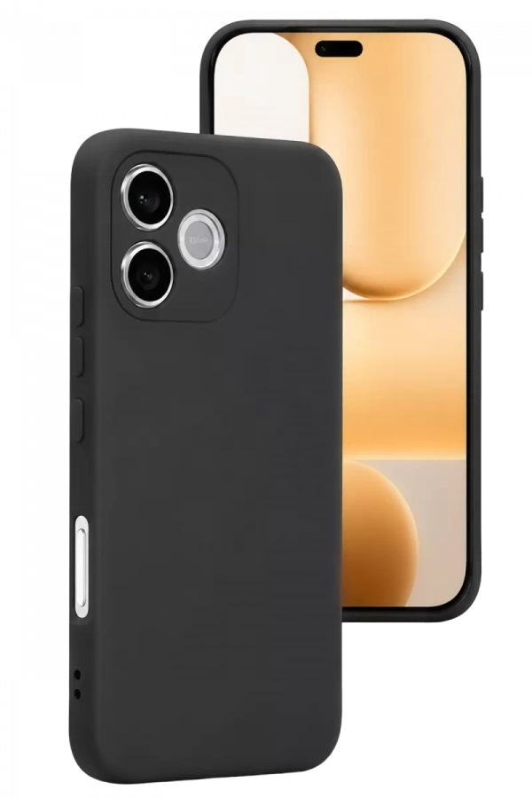 Huawei Honor 600 Lite First Silikon - Siyah