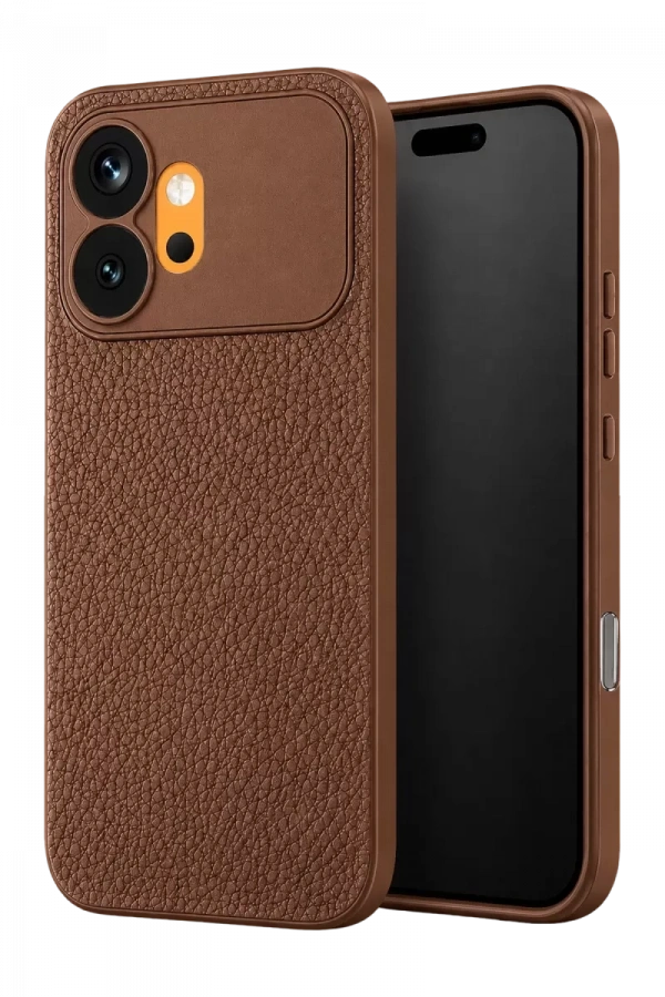 Huawei Honor 600 Thermax Silikon Kılıf - Kahverengi