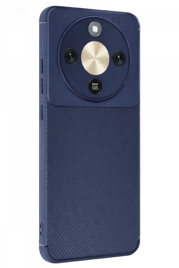 Huawei Honor Magic 8 Lite Auto Focus Karbon Kapak - Lacivert