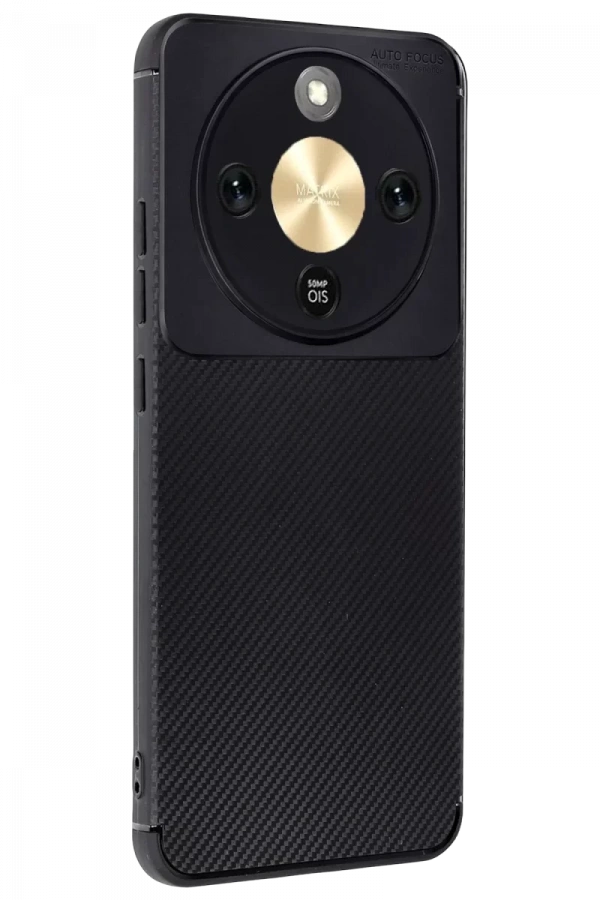 Huawei Honor Magic 8 Lite Auto Focus Karbon Kapak - Siyah