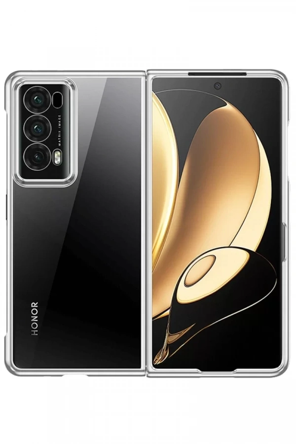 Huawei Honor Magic V2 Kılıf Jasper Kapak - Gümüş