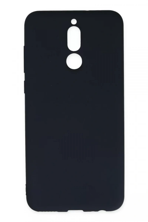 Huawei Mate 10 Lite Kılıf Nano içi Kadife Silikon - Lacivert