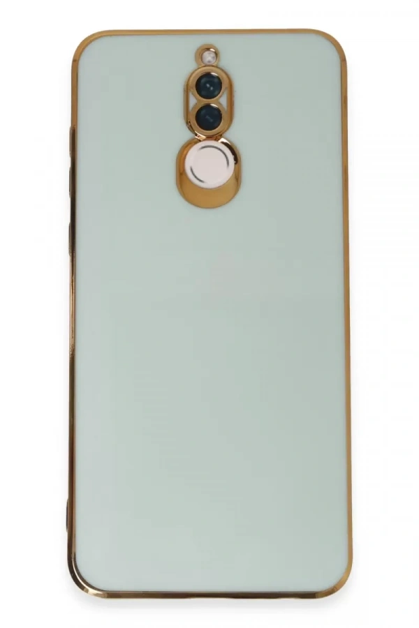 Huawei Mate 10 Lite Kılıf Volet Silikon - Açık Yeşil