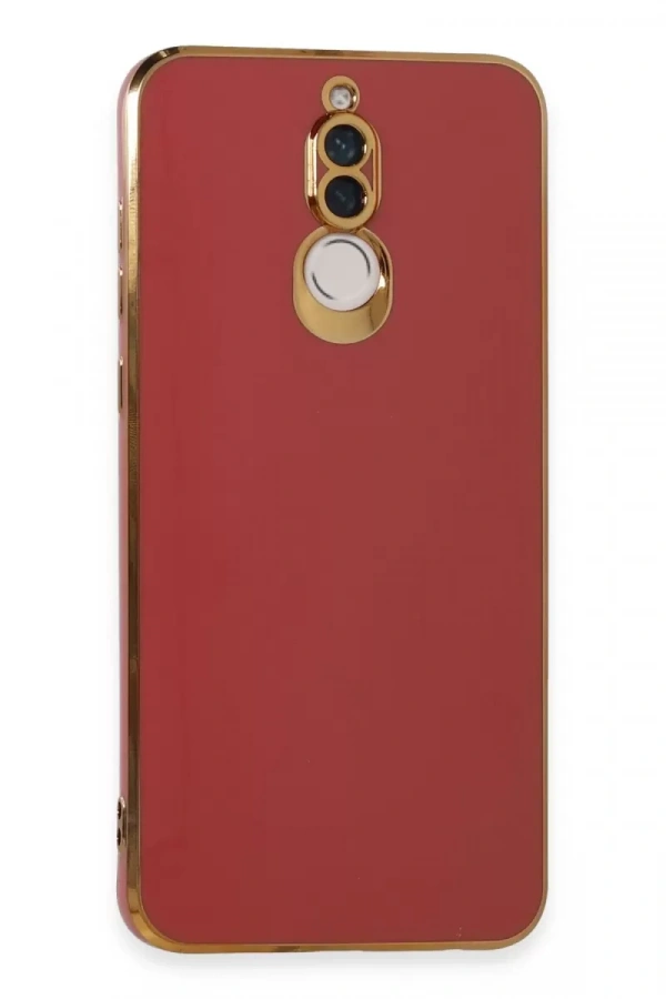 Huawei Mate 10 Lite Kılıf Volet Silikon - Kırmızı