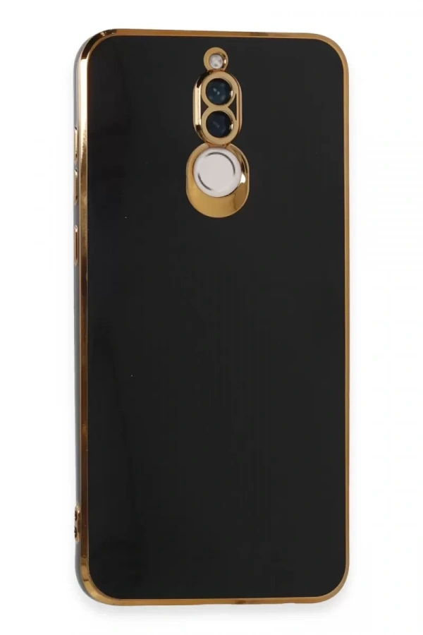 Huawei Mate 10 Lite Kılıf Volet Silikon - Siyah