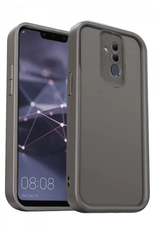 Huawei Mate 20 Lite Kılıf Viera Silikon - Gri
