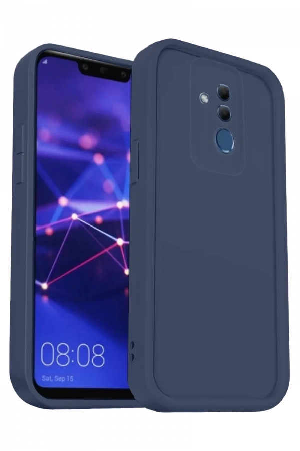 Huawei Mate 20 Lite Kılıf Viera Silikon - Lacivert