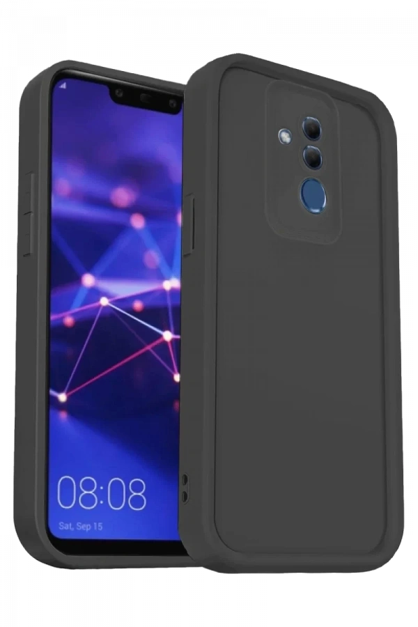 Huawei Mate 20 Lite Kılıf Viera Silikon - Siyah