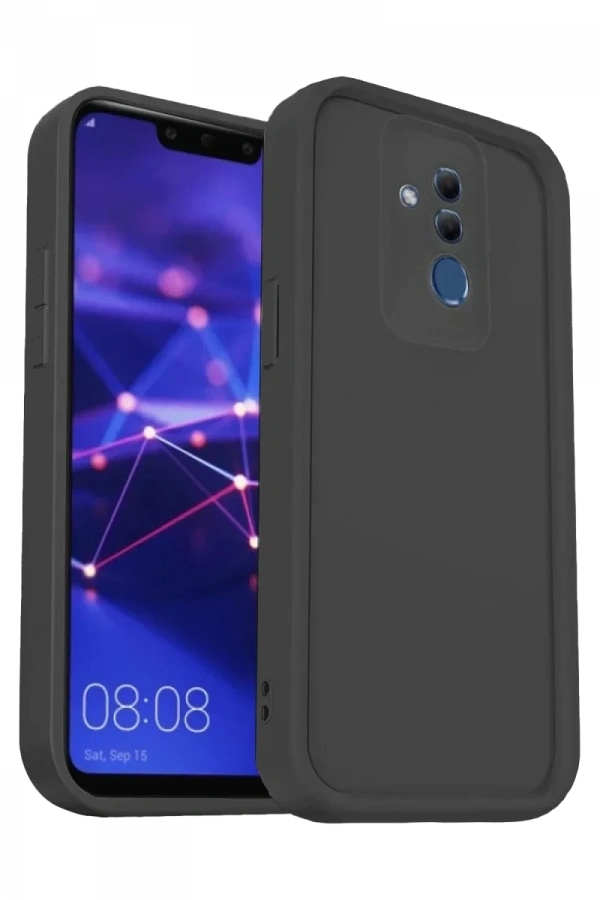 Huawei Mate 20 Lite Kılıf Viera Silikon - Siyah