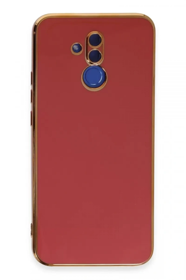 Huawei Mate 20 Lite Kılıf Volet Silikon - Kırmızı