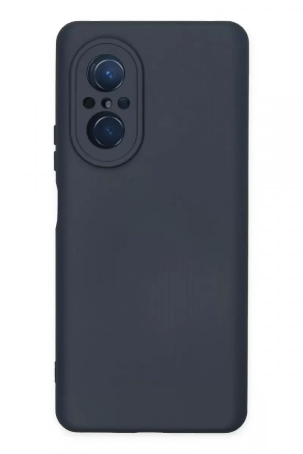 Huawei Nova 9 SE Kılıf Nano içi Kadife Silikon - Lacivert