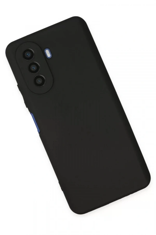 Huawei Nova Y70 Kılıf First Silikon - Siyah