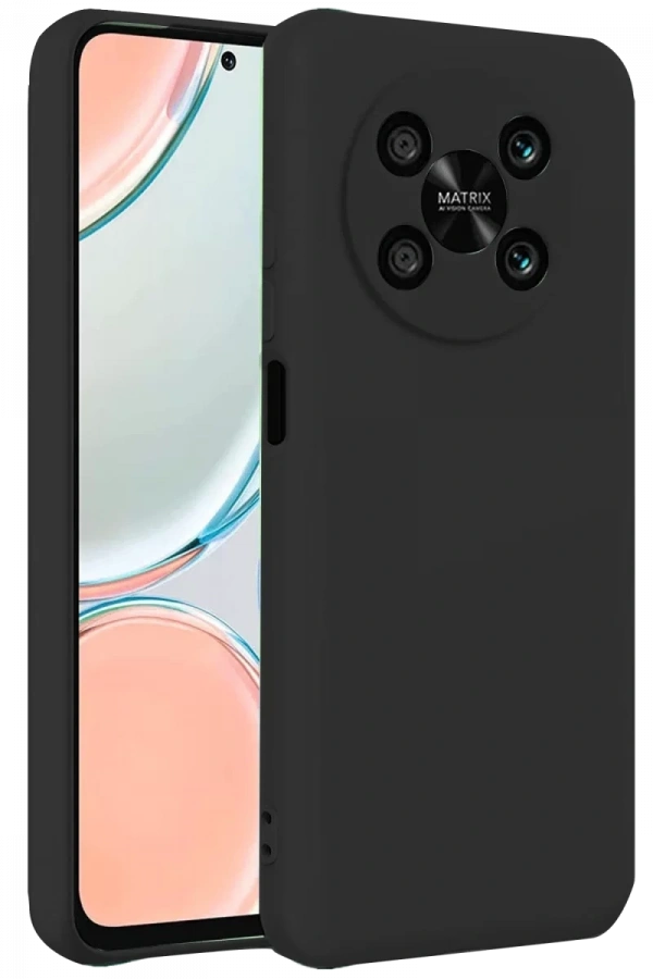 Huawei Nova Y90 Kılıf First Silikon - Siyah