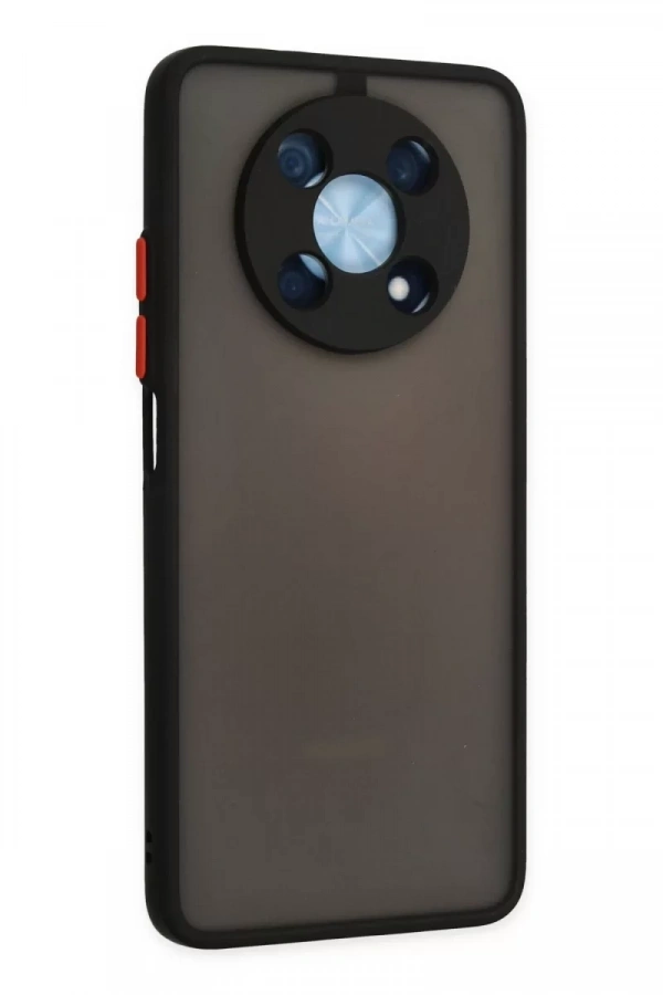 Huawei Nova Y90 Kılıf Montreal Silikon Kapak - Siyah