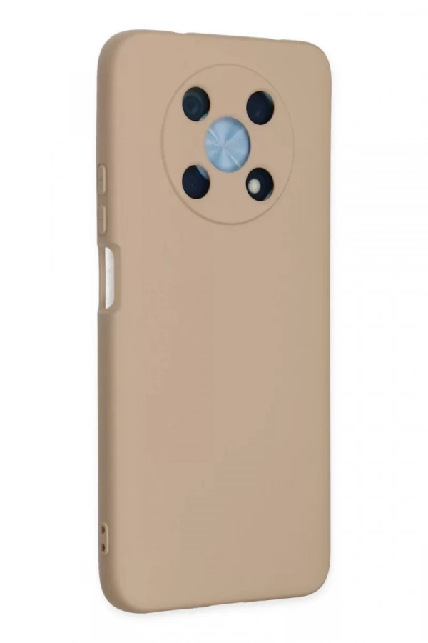 Huawei Nova Y90 Kılıf Nano içi Kadife Silikon - Pudra