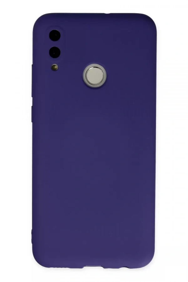 Huawei P Smart 2019 Kılıf Nano içi Kadife Silikon - Mor