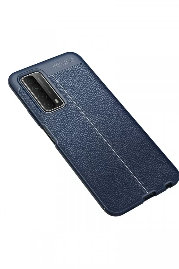Huawei P Smart 2021 Kılıf Auto Focus Kapak - Lacivert