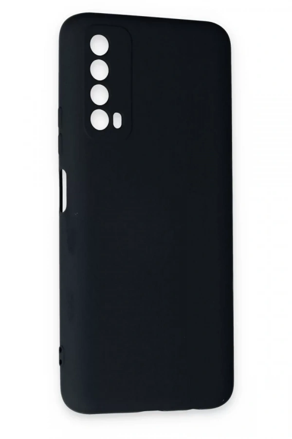 Huawei P Smart 2021 Kılıf Nano içi Kadife Silikon - Lacivert