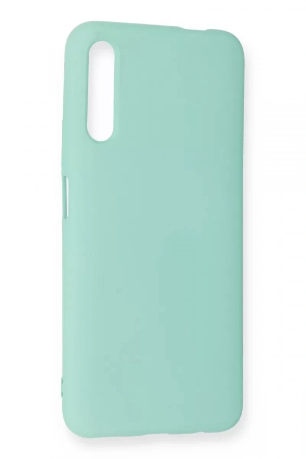 Huawei P Smart Pro / Y9S Kılıf Nano içi Kadife Silikon - Turkuaz