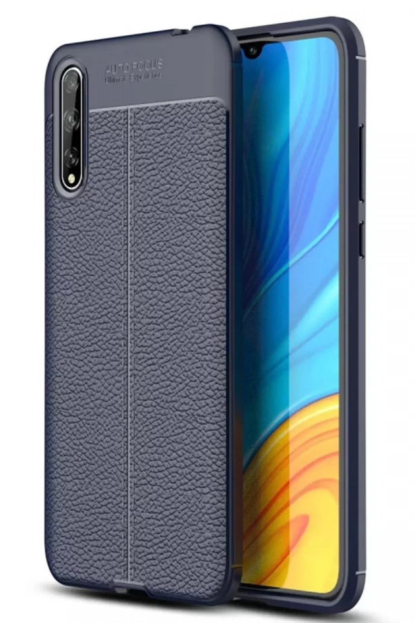 Huawei P Smart S Kılıf Auto Focus Kapak - Lacivert