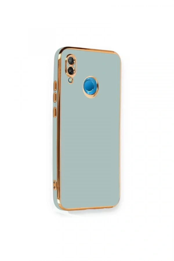 Huawei P20 Lite Kılıf Volet Silikon - Açık Yeşil