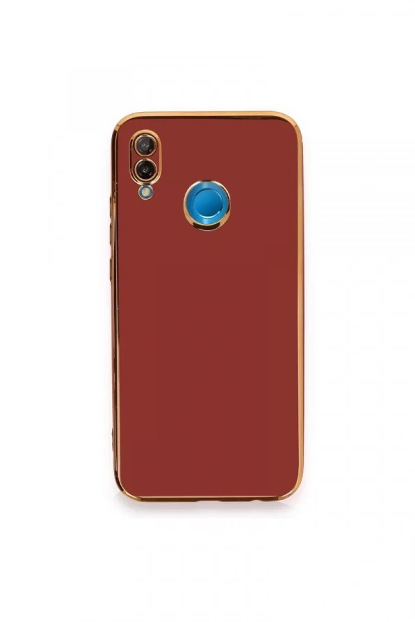 Huawei P20 Lite Kılıf Volet Silikon - Kırmızı