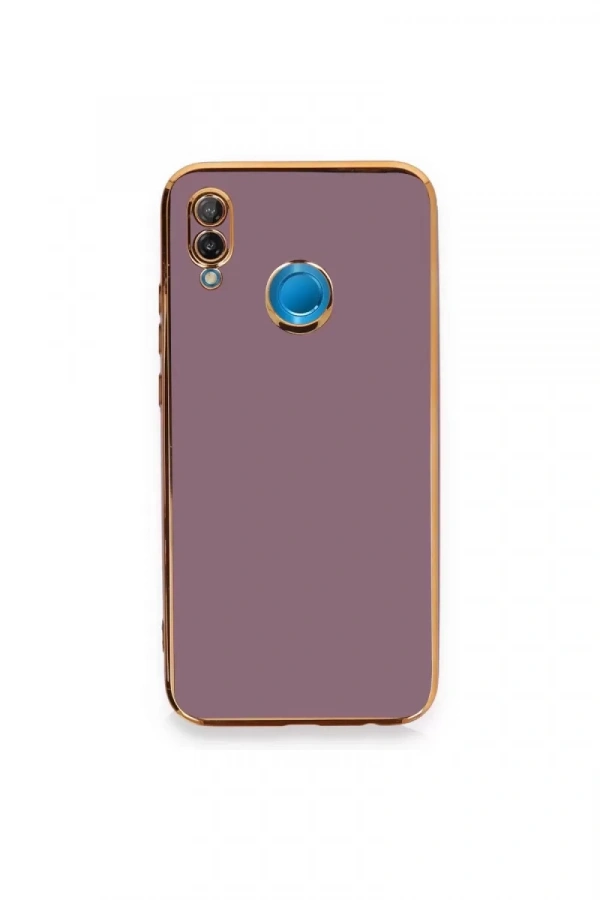 Huawei P20 Lite Kılıf Volet Silikon - Mor