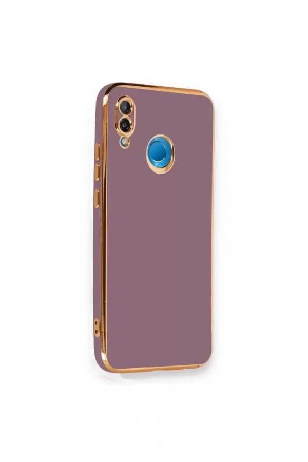 Huawei P20 Lite Kılıf Volet Silikon - Mor